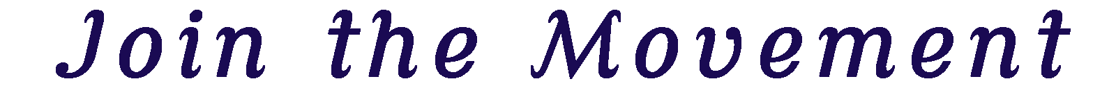 Join The Movement Header